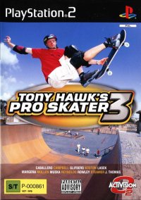 Tony Hawk 3 Gamecube US box art